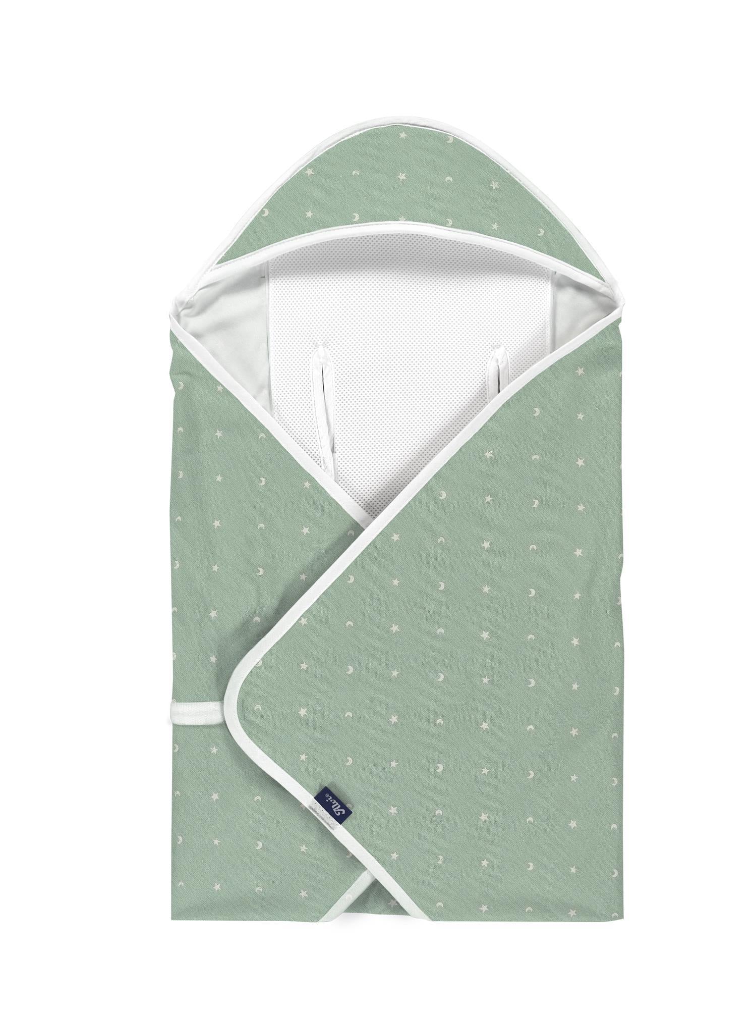 Reisedecke Jersey light - LaLeLu Greendream