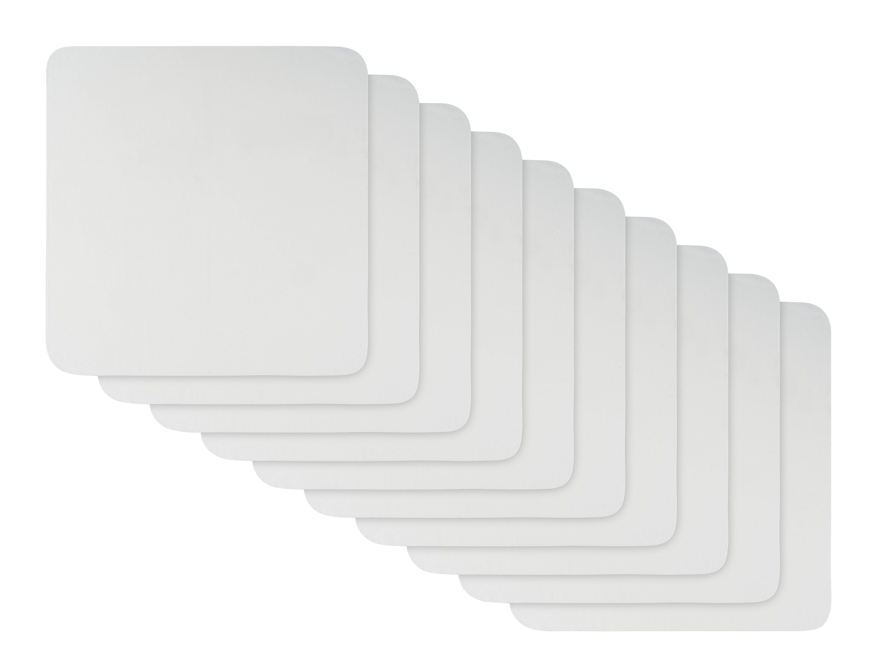 Mull Windeln 10er Pack - weiß