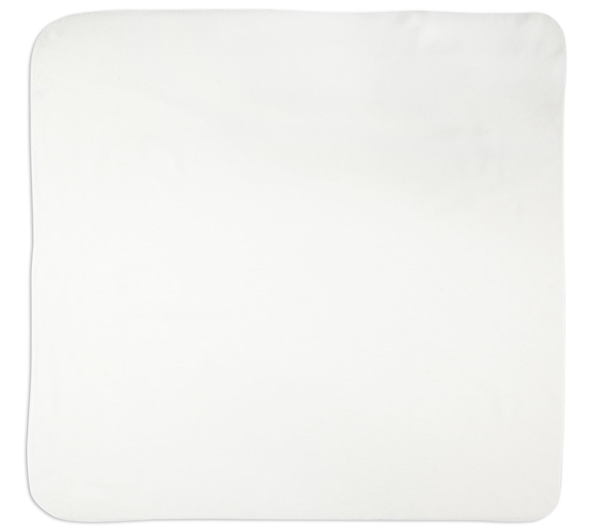 Molton Windeln 2er Pack - weiß 80x80
