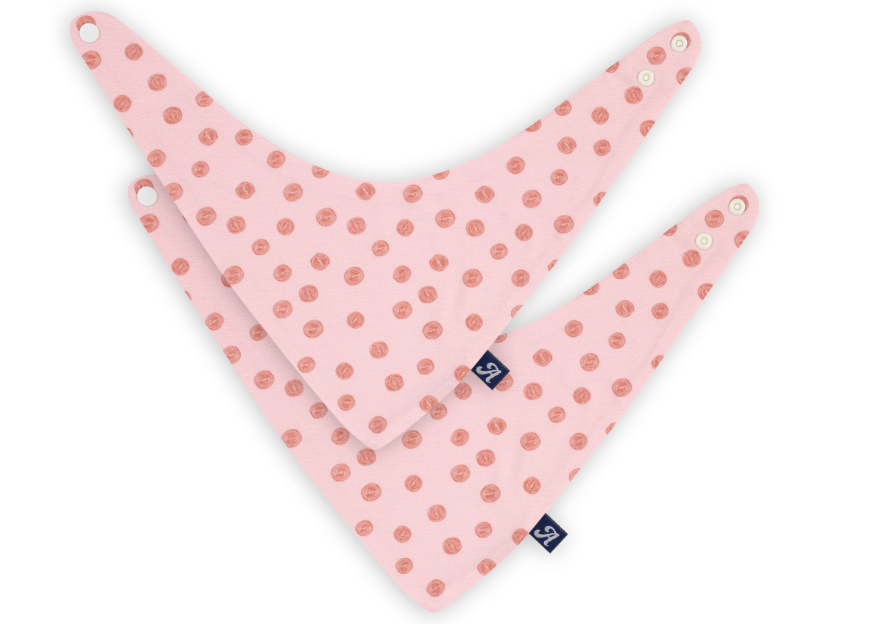 Dreieckstuch 2er - Curly Dots
