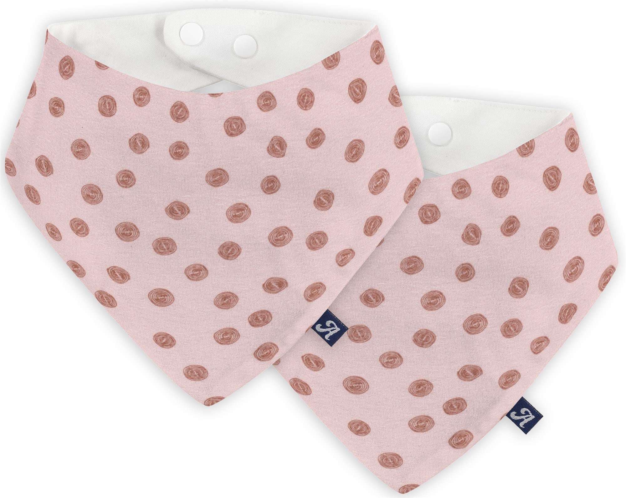 Dreieckstuch 2er - Curly Dots