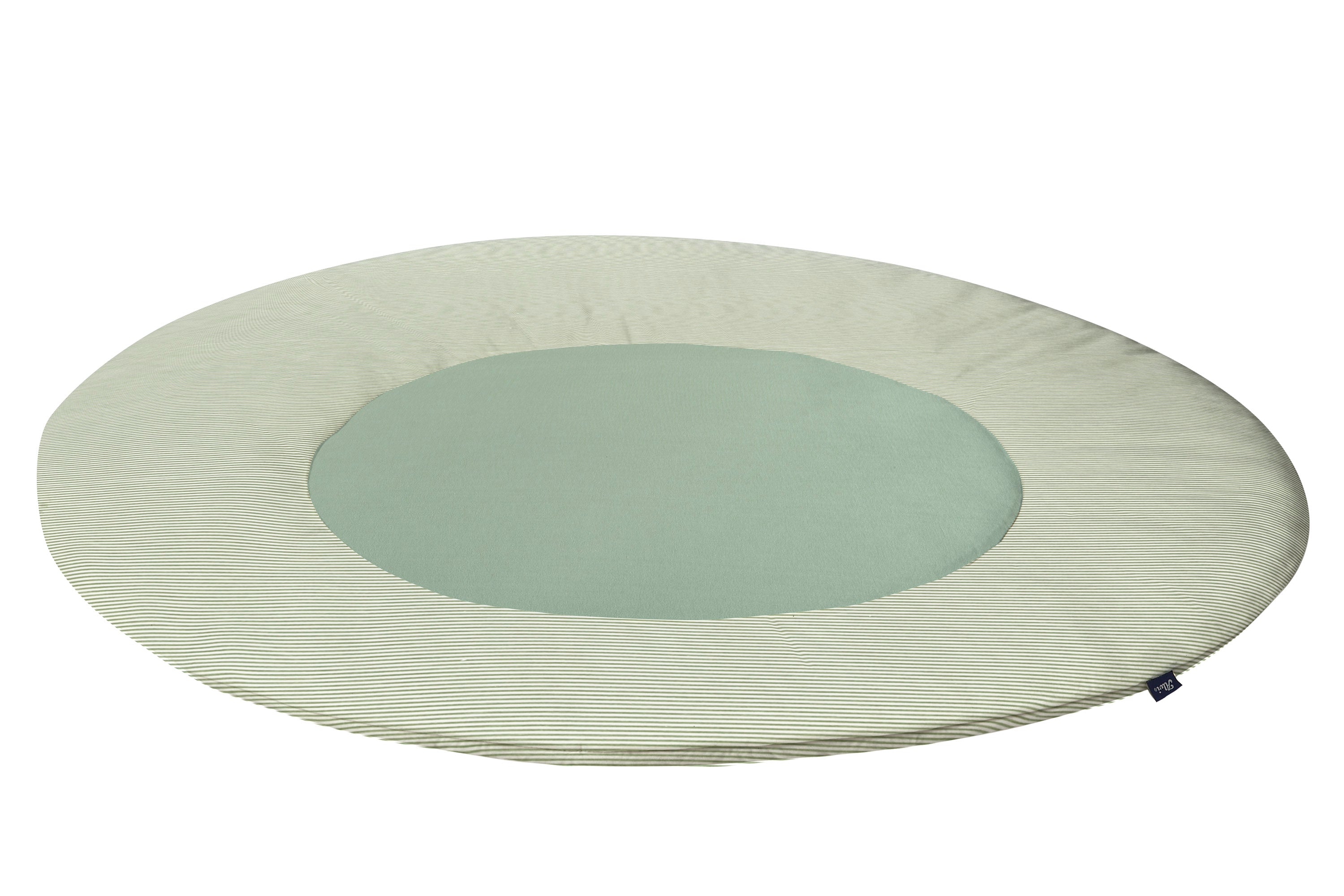 Krabbeldecke rund Jersey (BIO-Baumwolle) - Seahorse