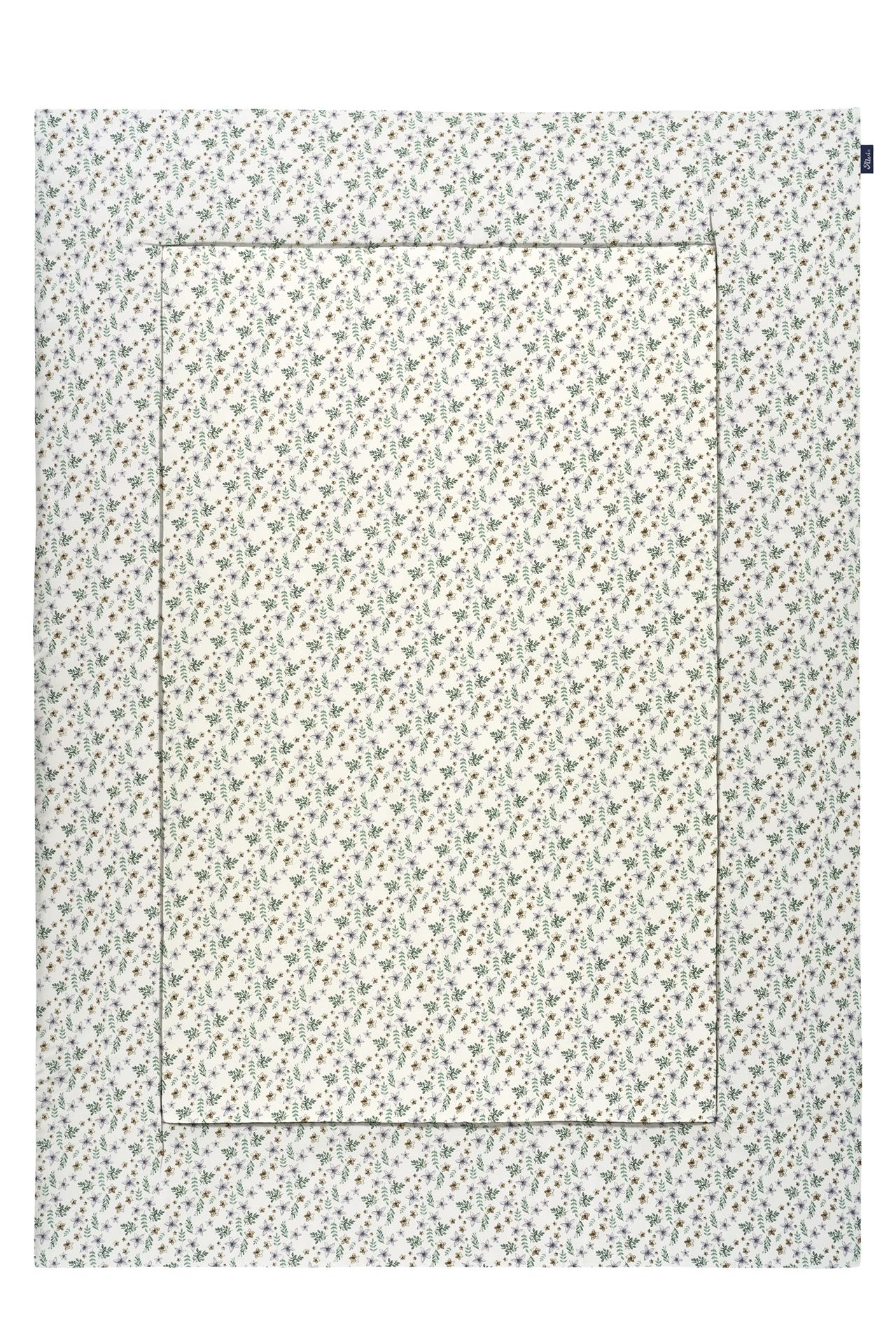 Krabbeldecke Jersey (BIO-Baumwolle) - Petit Fleurs