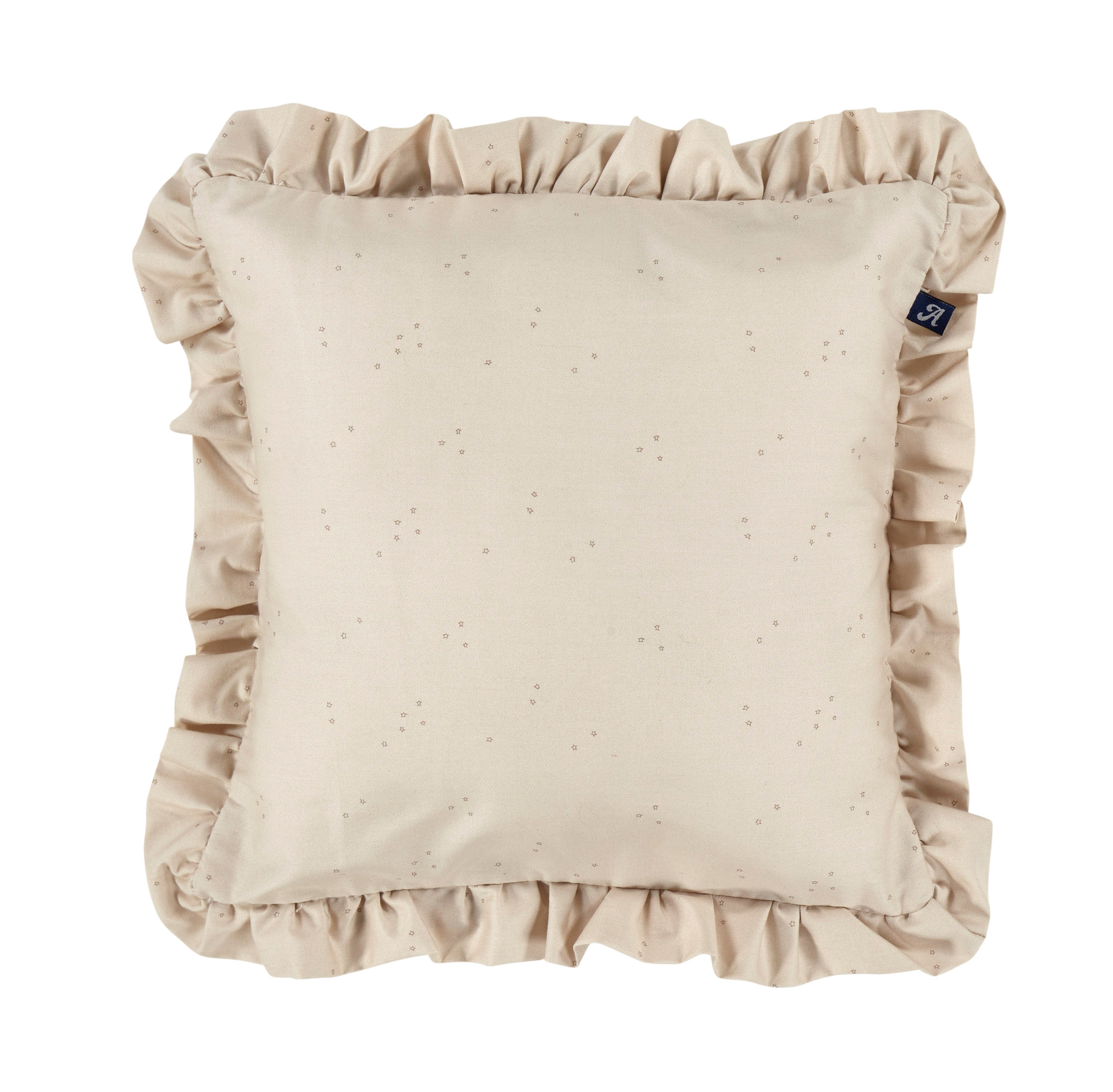 Kuschelkissen (BIO-Baumwolle) - Volant