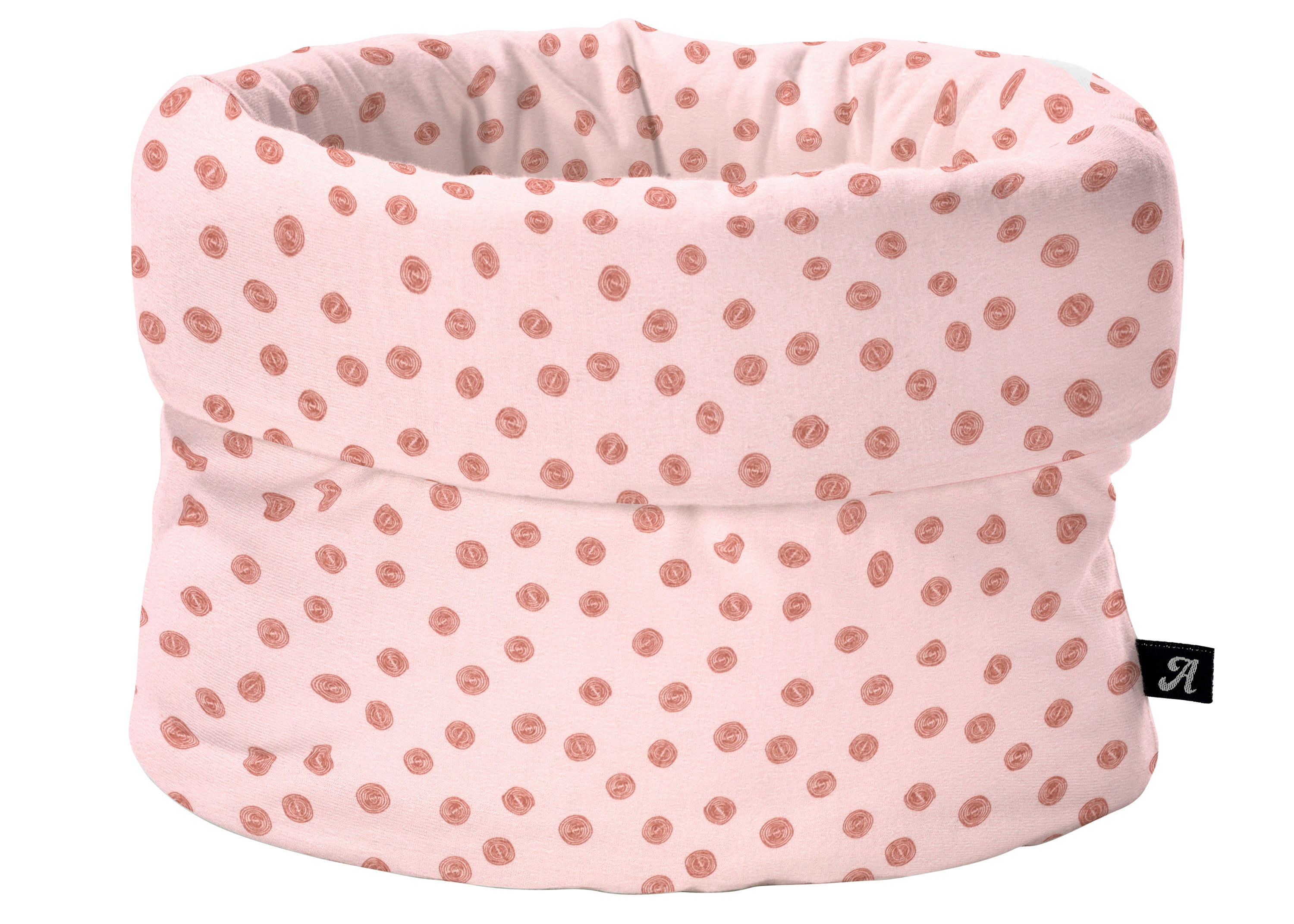 Utensilo rund (BIO-Baumwolle) - Curly Dots