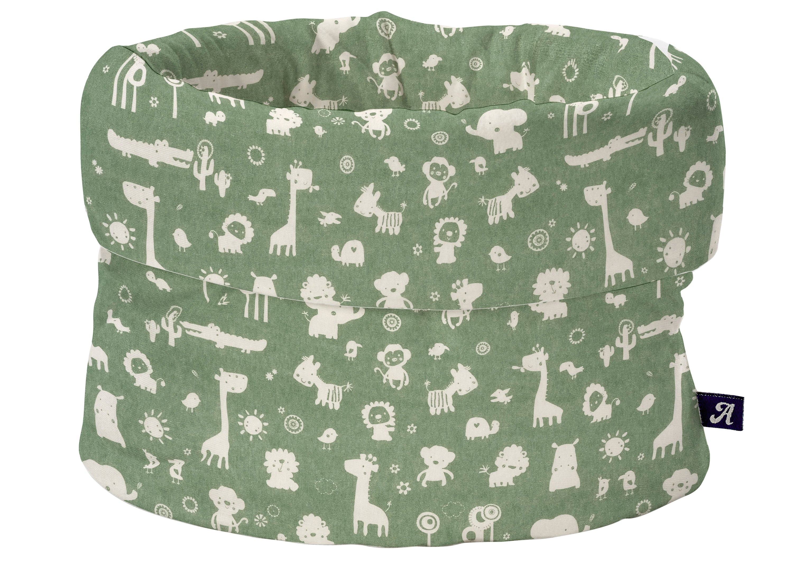 Utensilo rund Jersey - Granite Animals