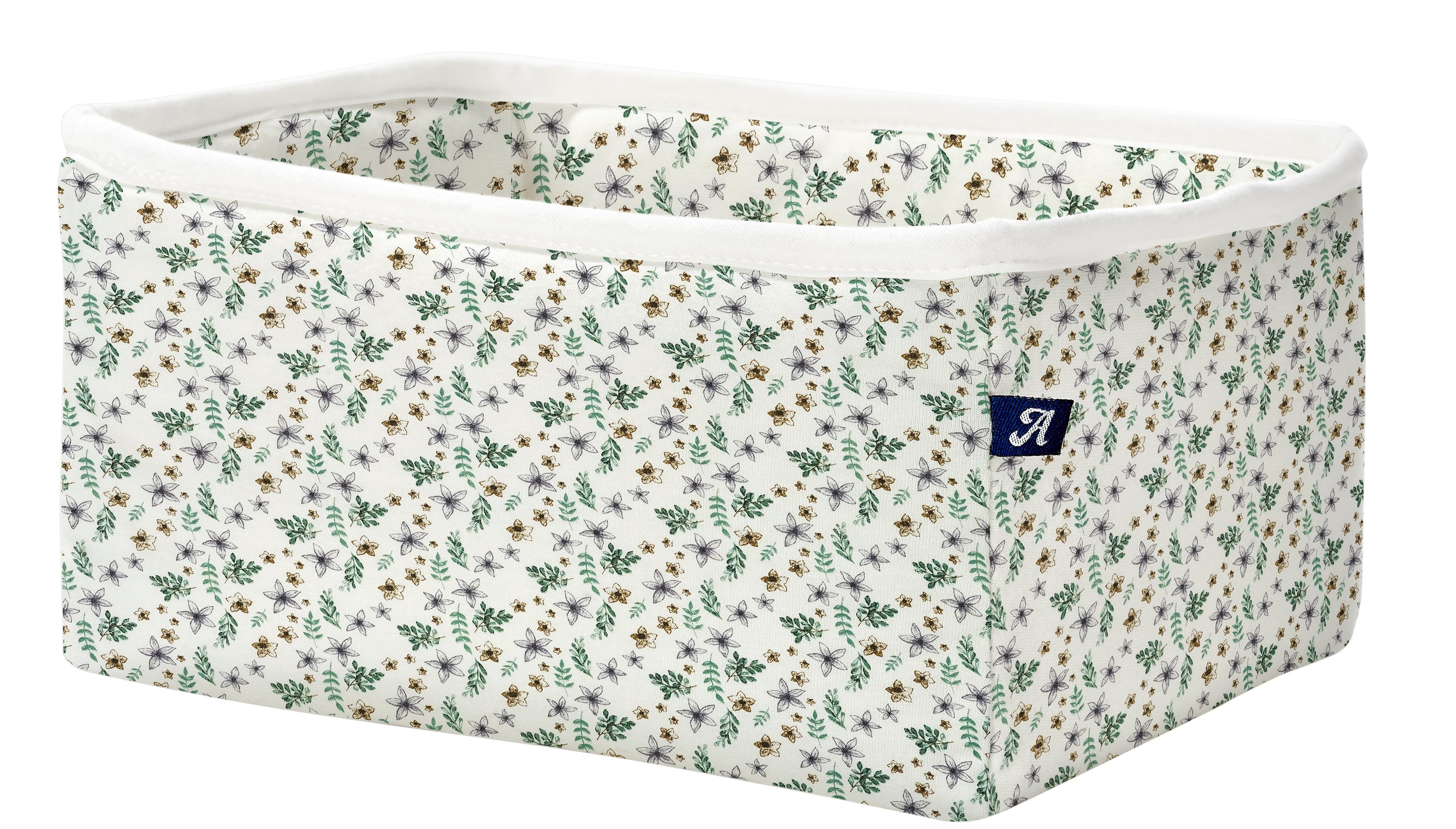 Utensilo eckig Jersey (BIO-Baumwolle) - Petit Fleurs