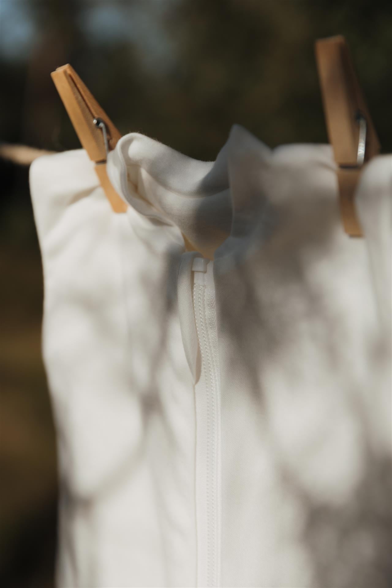 Kugelschlafsack Thermo Interlock - weiß