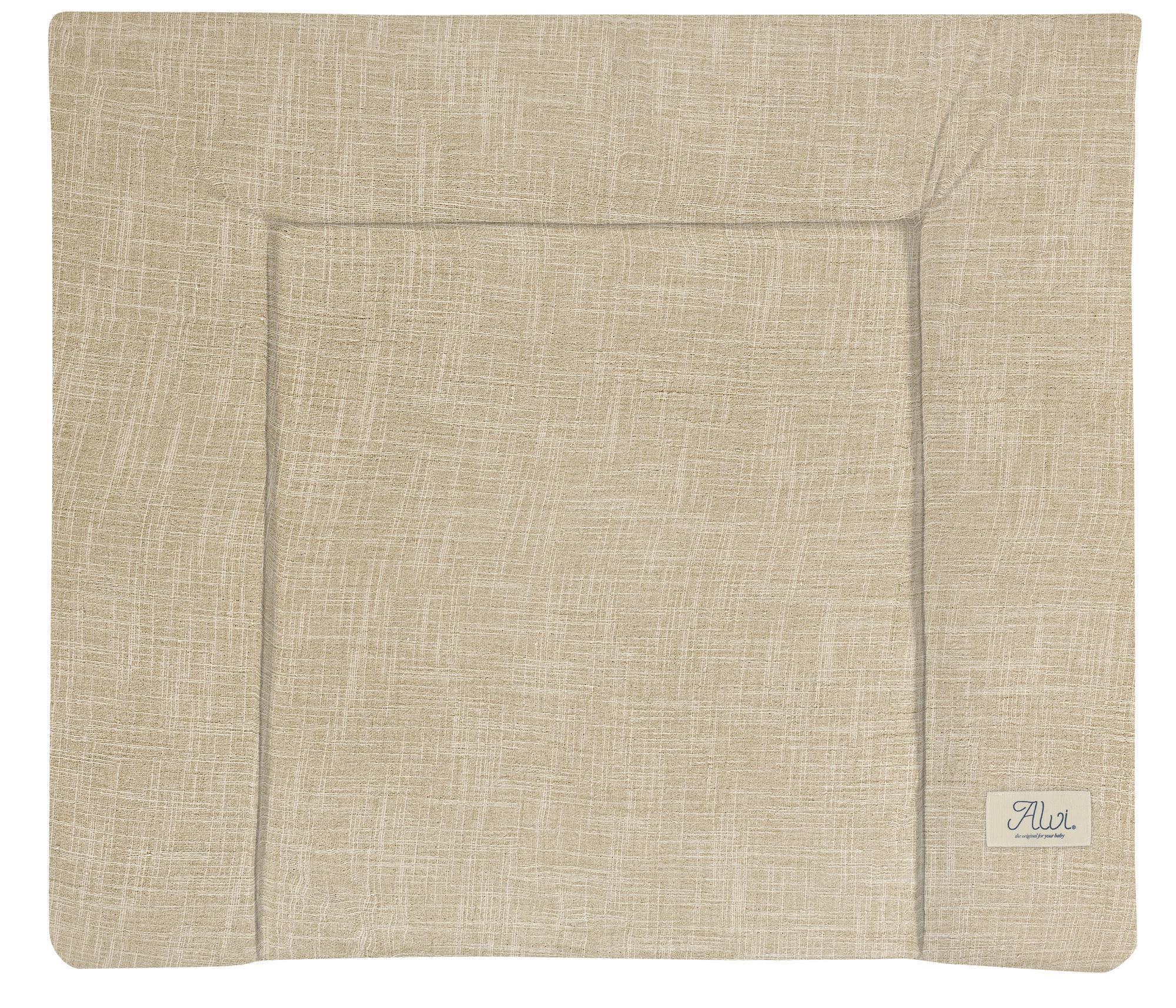 Wickelauflage wattiert Special Fabric - Slub Muslin