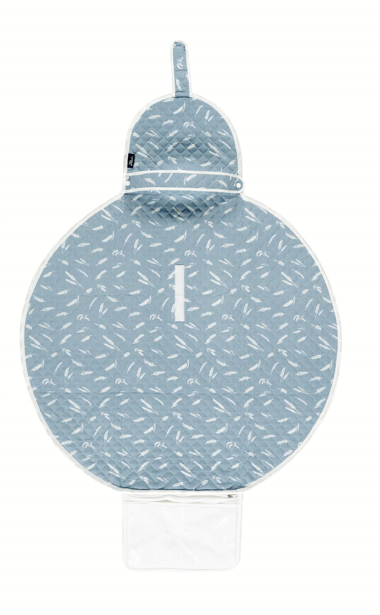 Wickelunterlage to Go - Earth blau