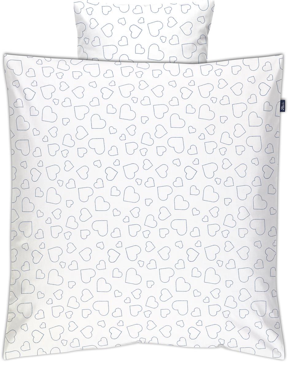 Bettwäsche - Hearts white