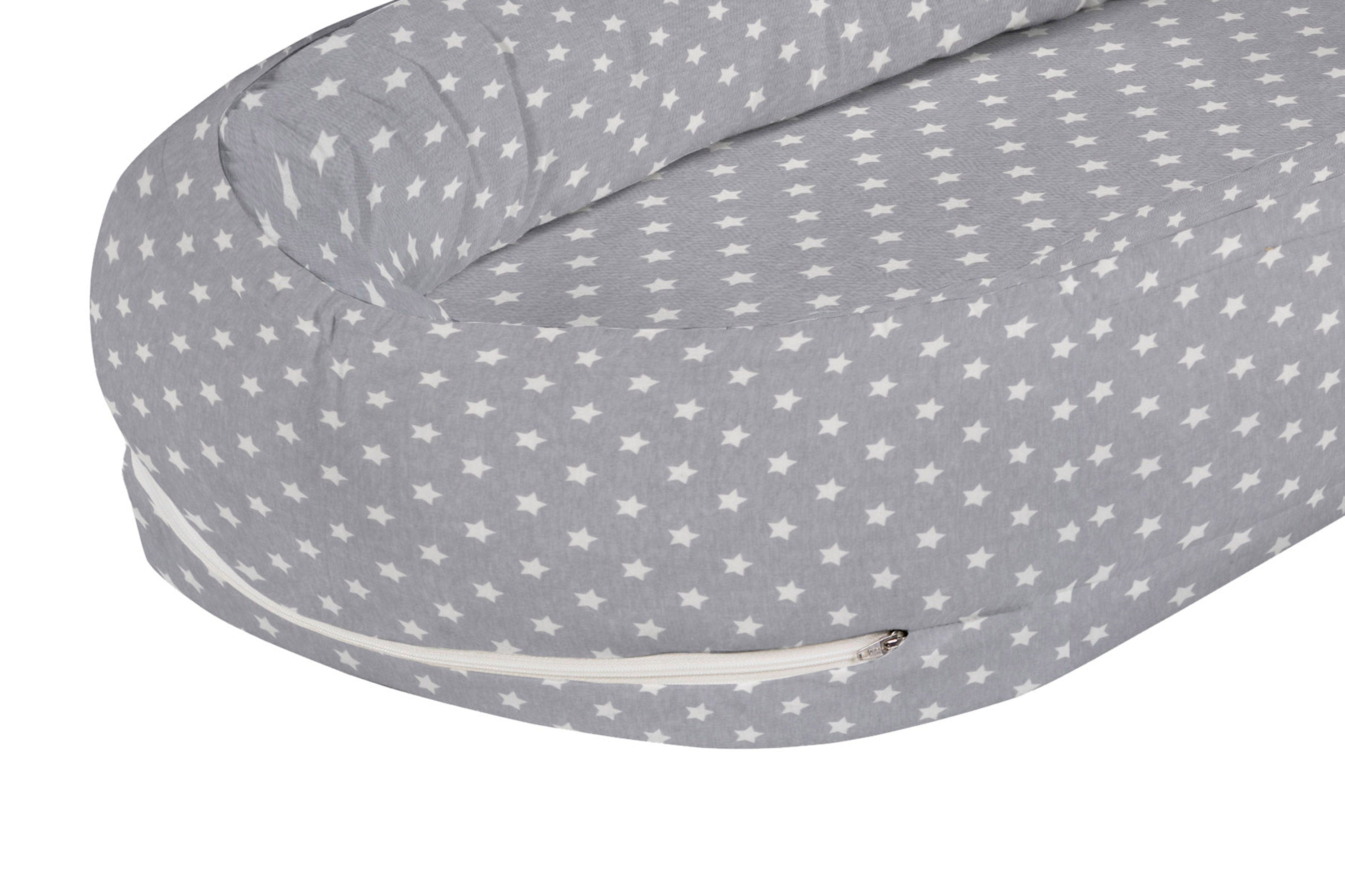 Schlummer-Nestchen - Stars silber