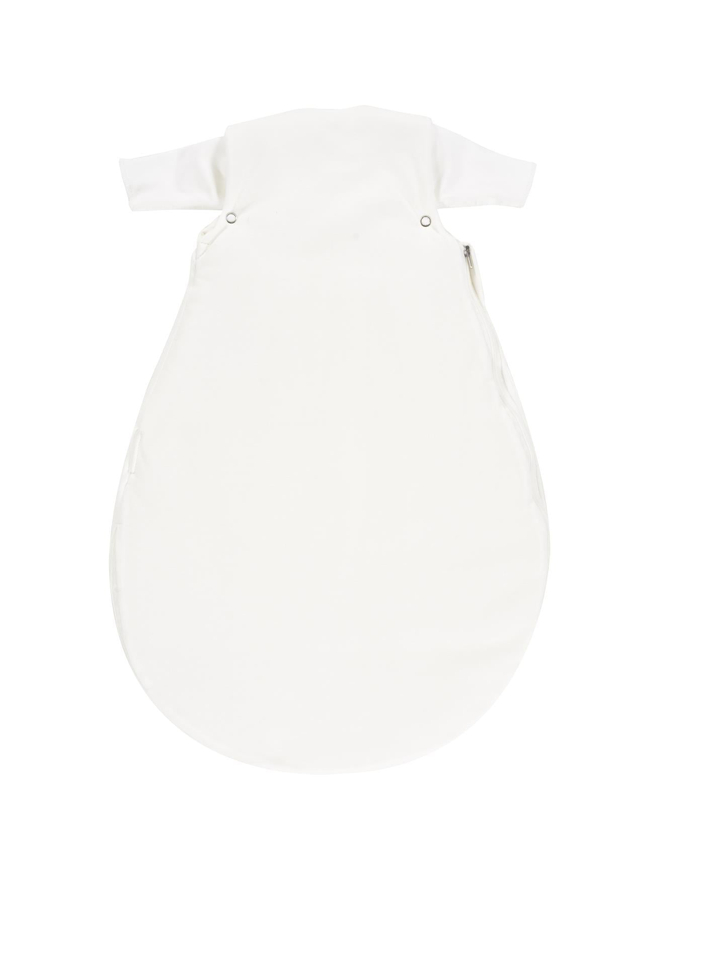 Frühchenschlafsack mit Innensack Interlock + Tuch, weiß
