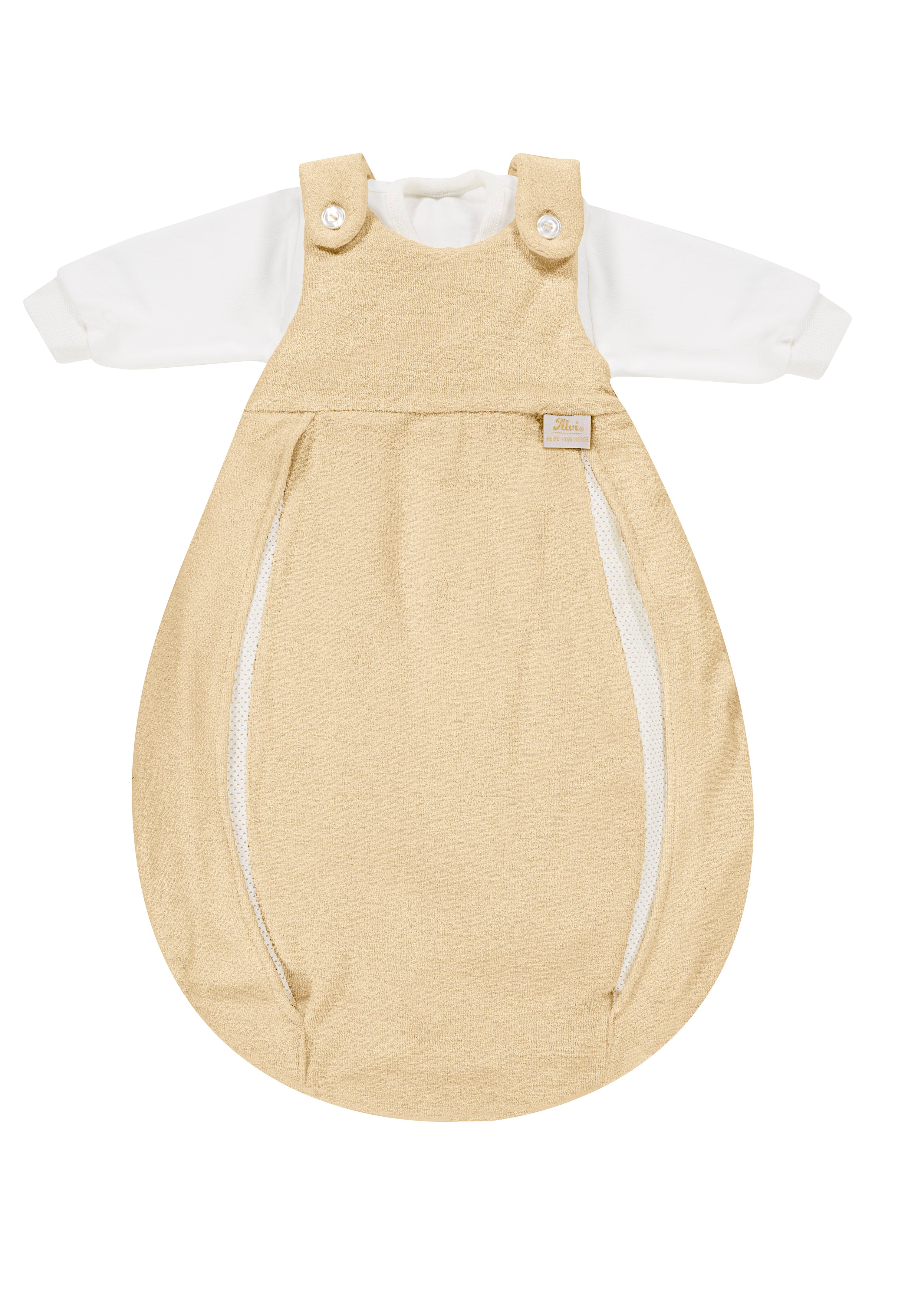 Baby-Mäxchen® mit Belüftungssystem 2tlg. Frottier - natur