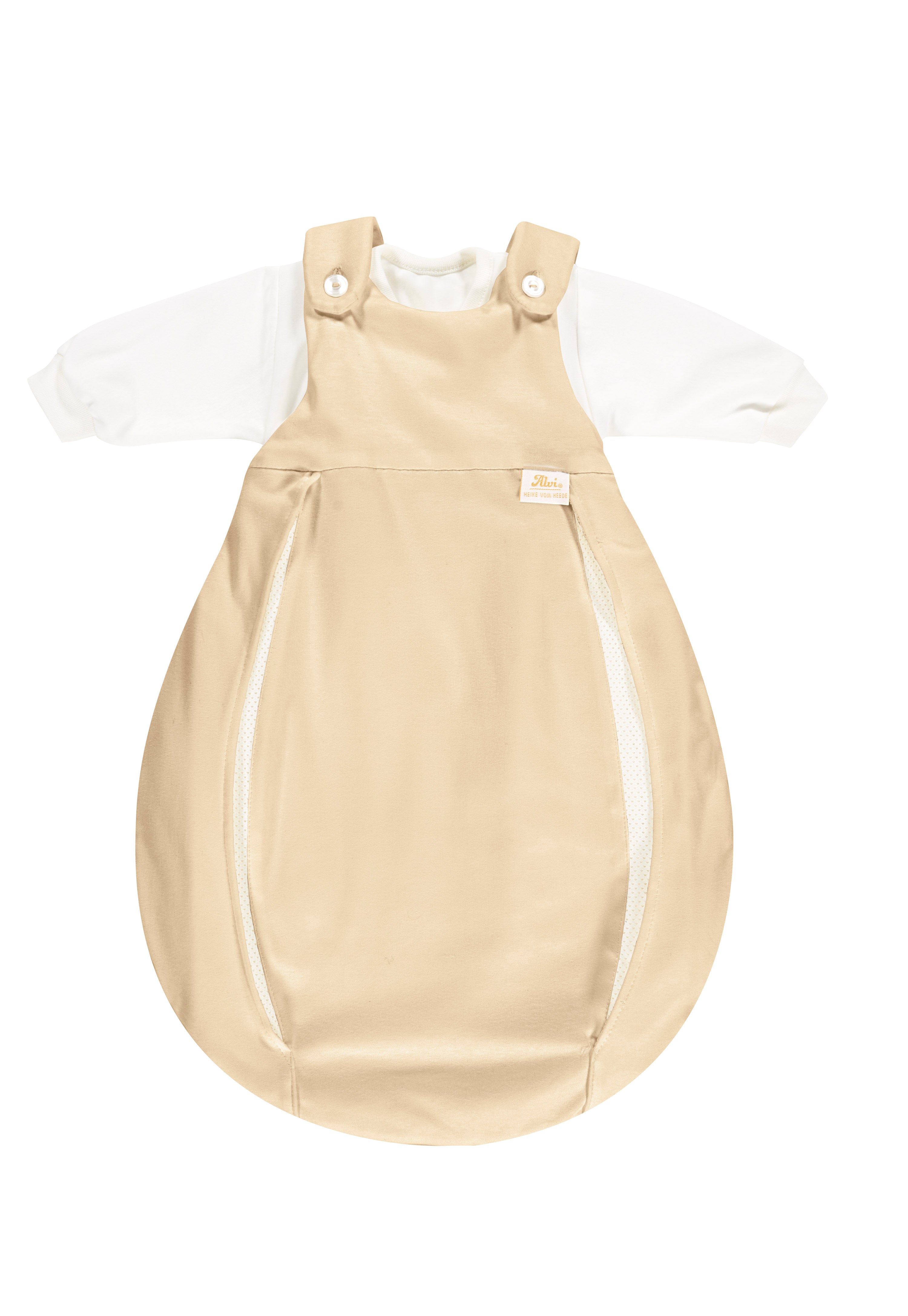 Baby-Mäxchen® mit Belüftungssystem 2tlg. Supima® - natur