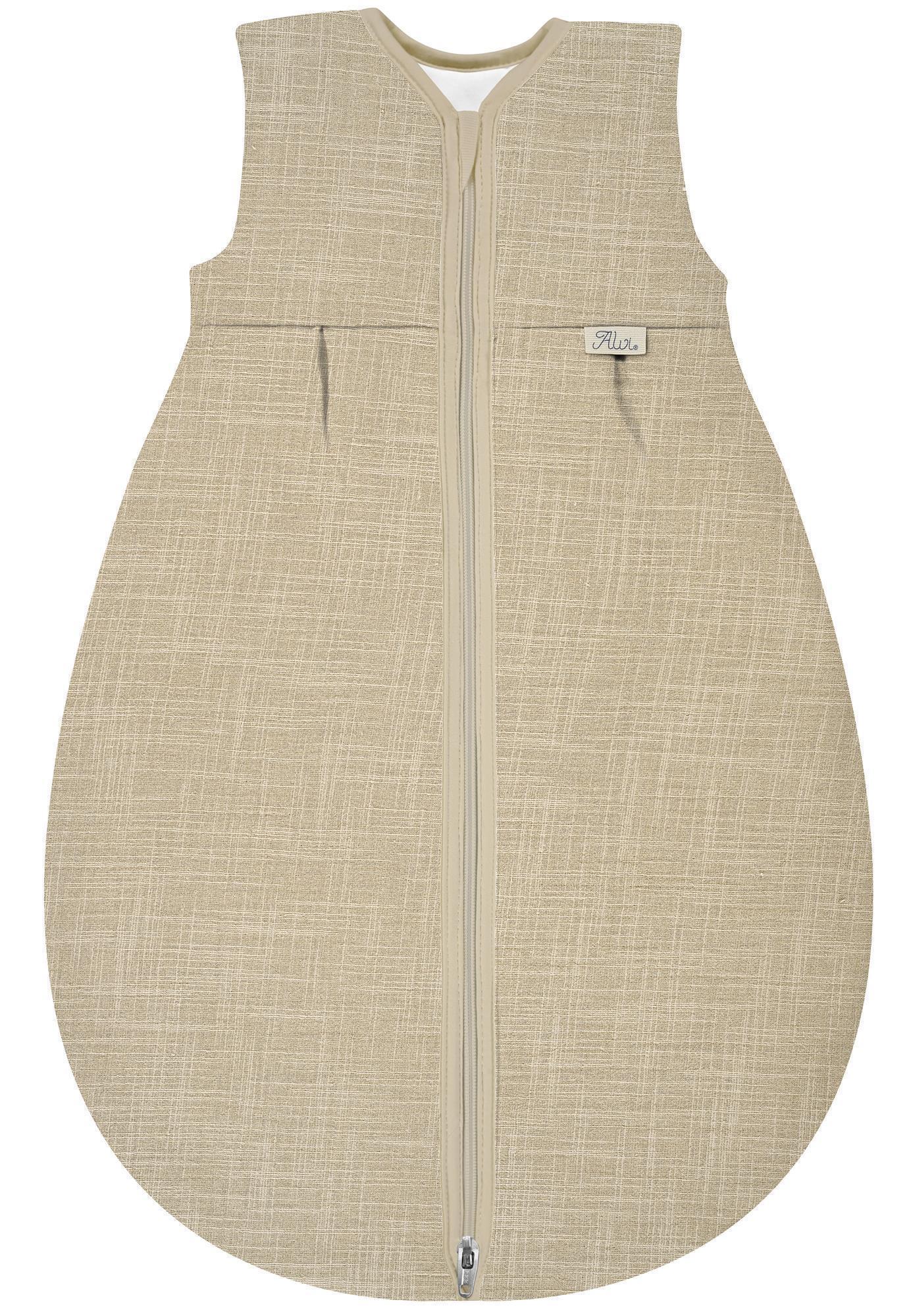 Kugelschlafsack Mäxchen Thermo Special Fabric - Slub Muslin