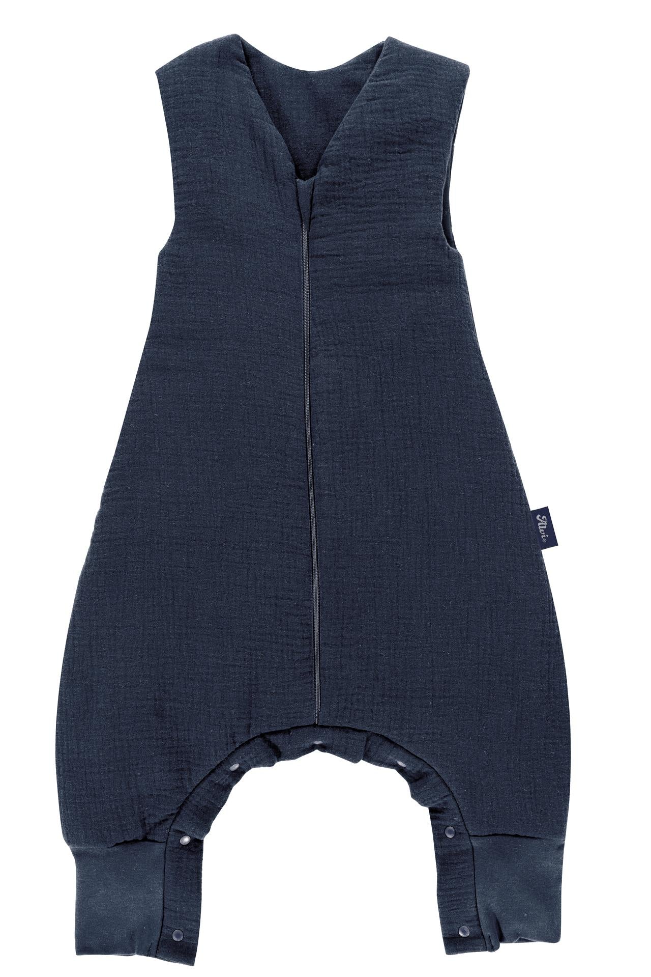 Ganzjahresschlafsack mit Beinen Mull
