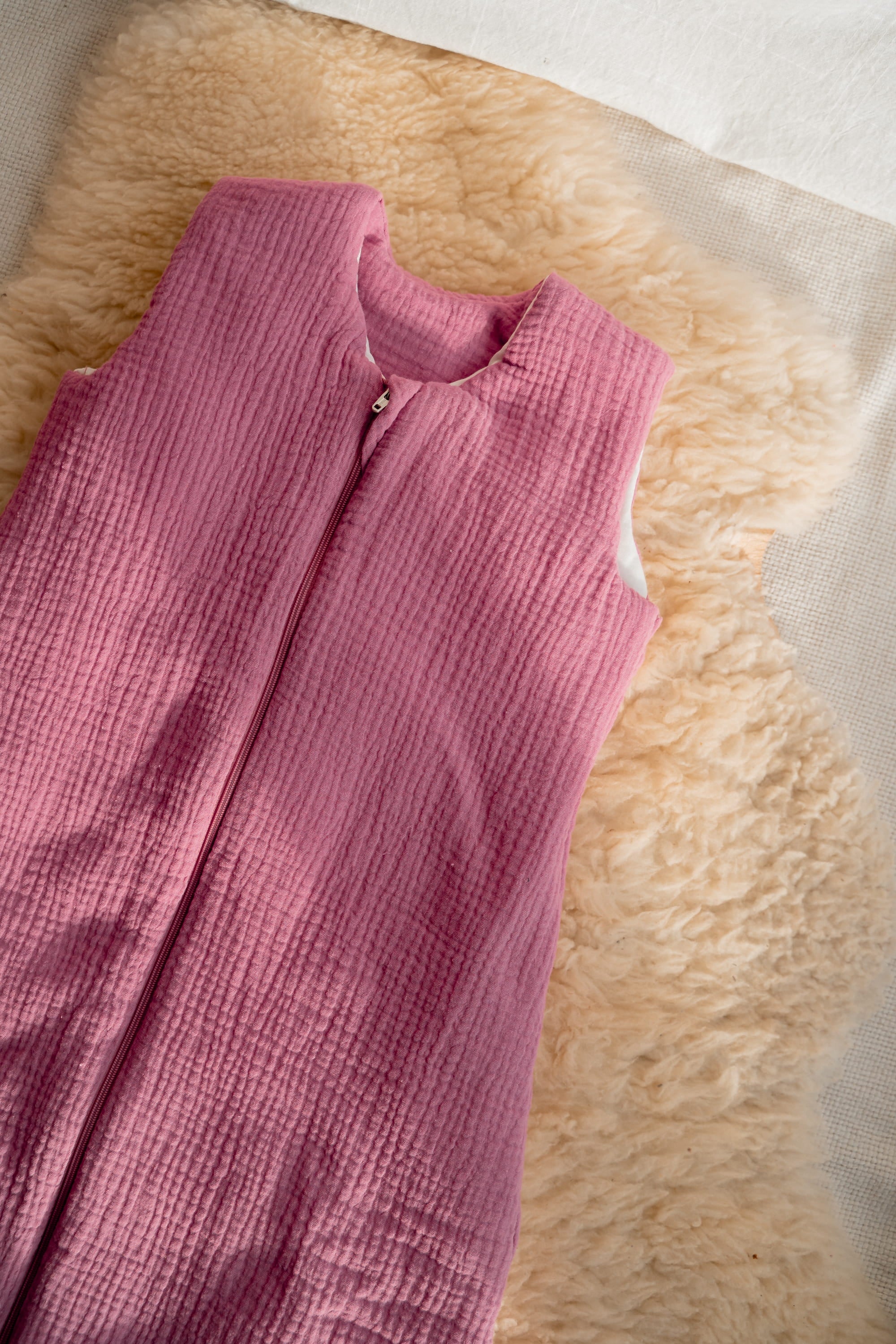 Ganzjahresschlafsack mit Beinen Mull - Fox Glove