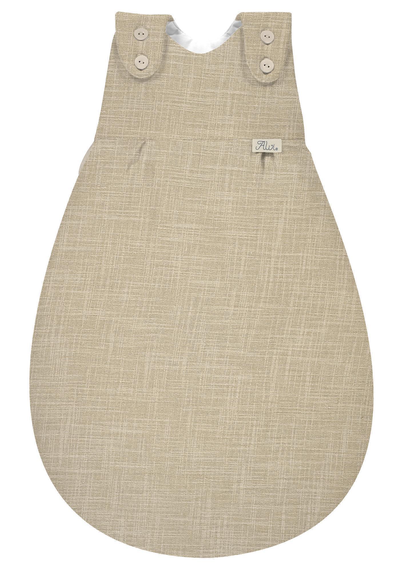 Baby-Mäxchen® Außensack Special Fabric - Slub Muslin beige