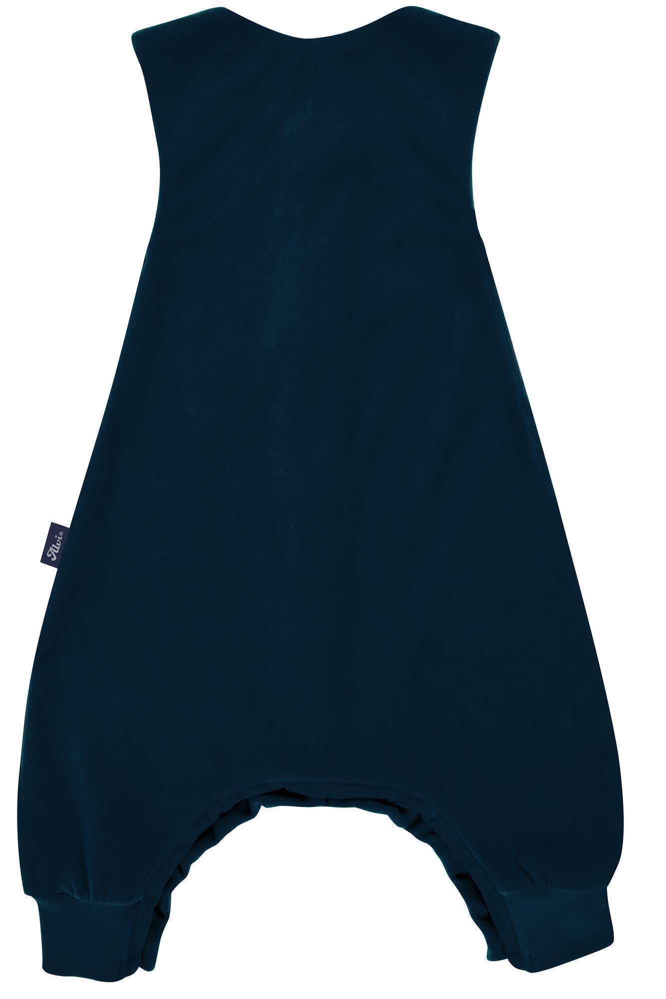 Schlafsack mit Beinen Special Fabric Velvet - Navy