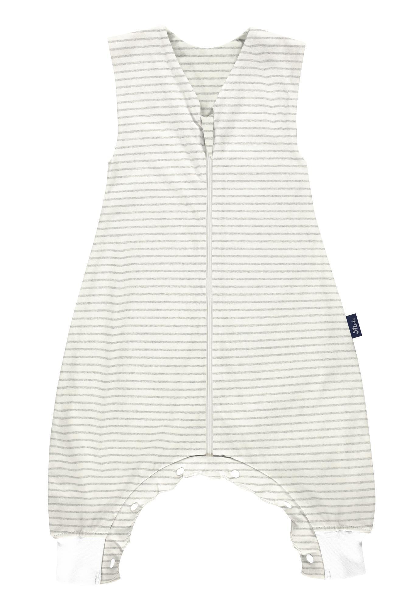 Schlafsack mit Beinen Light (BIO Baumwolle) - Ringlets gray