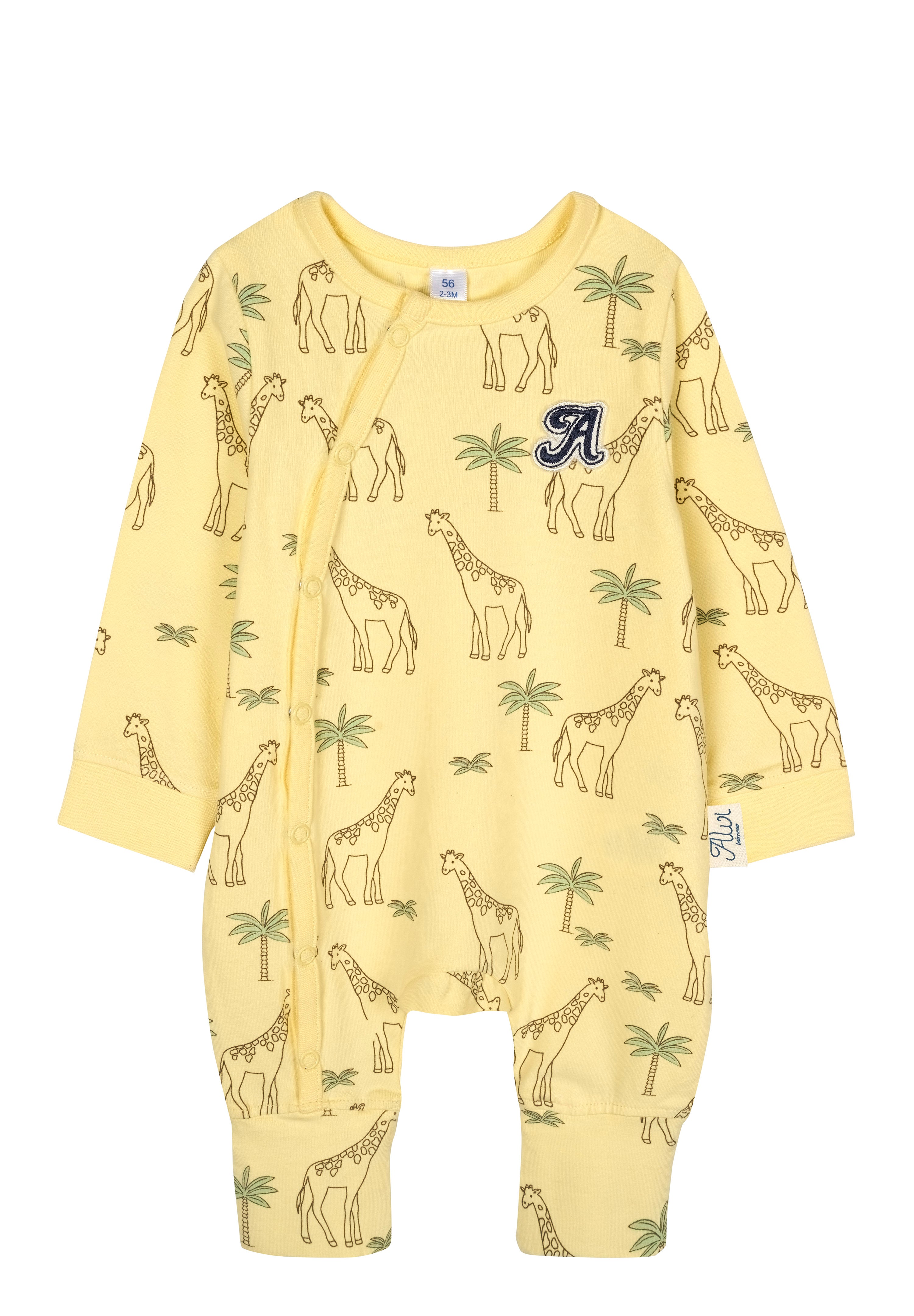 Strampler - French Vanilla Palmtree