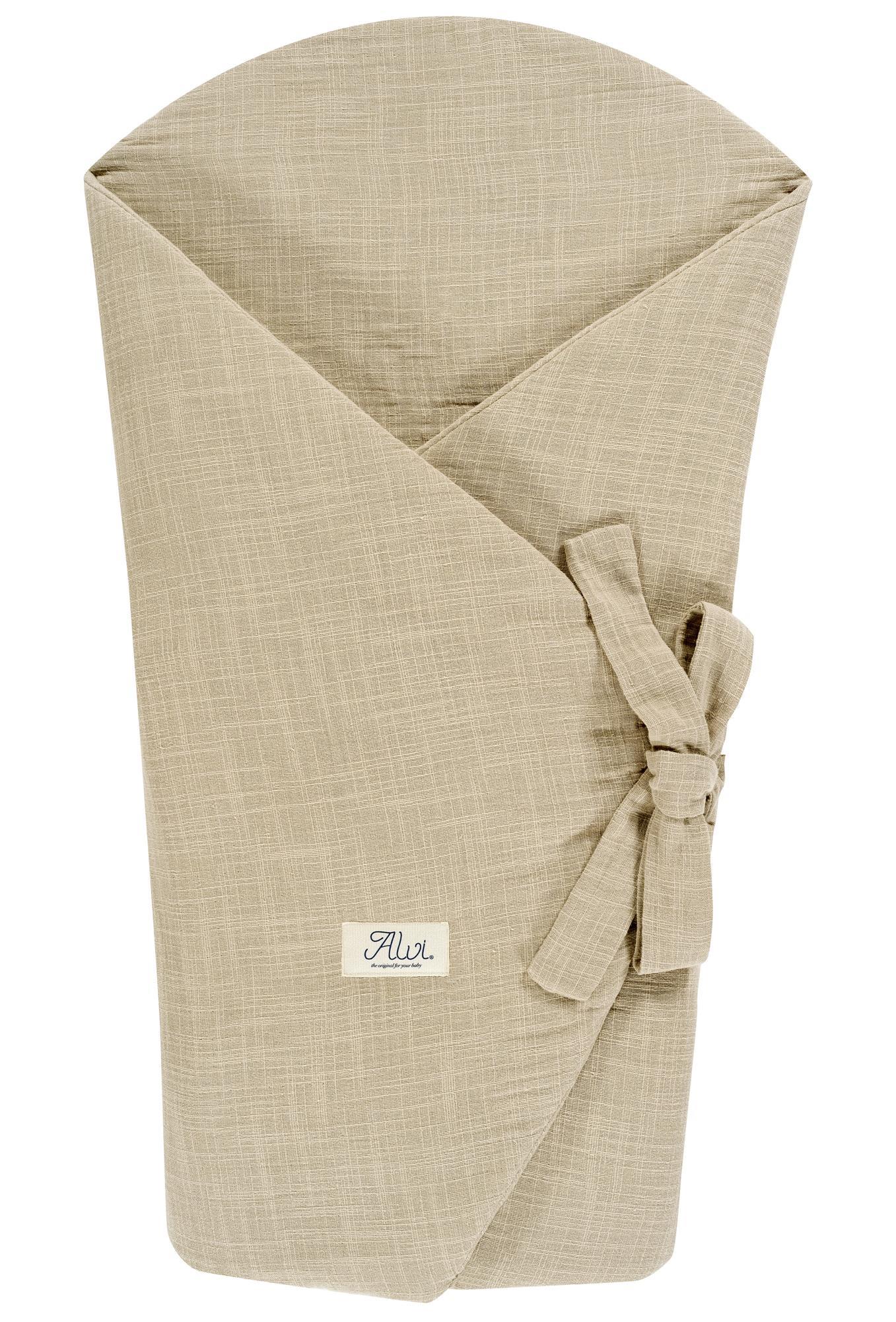 Wickeldecke Special Fabric - Slub Muslin