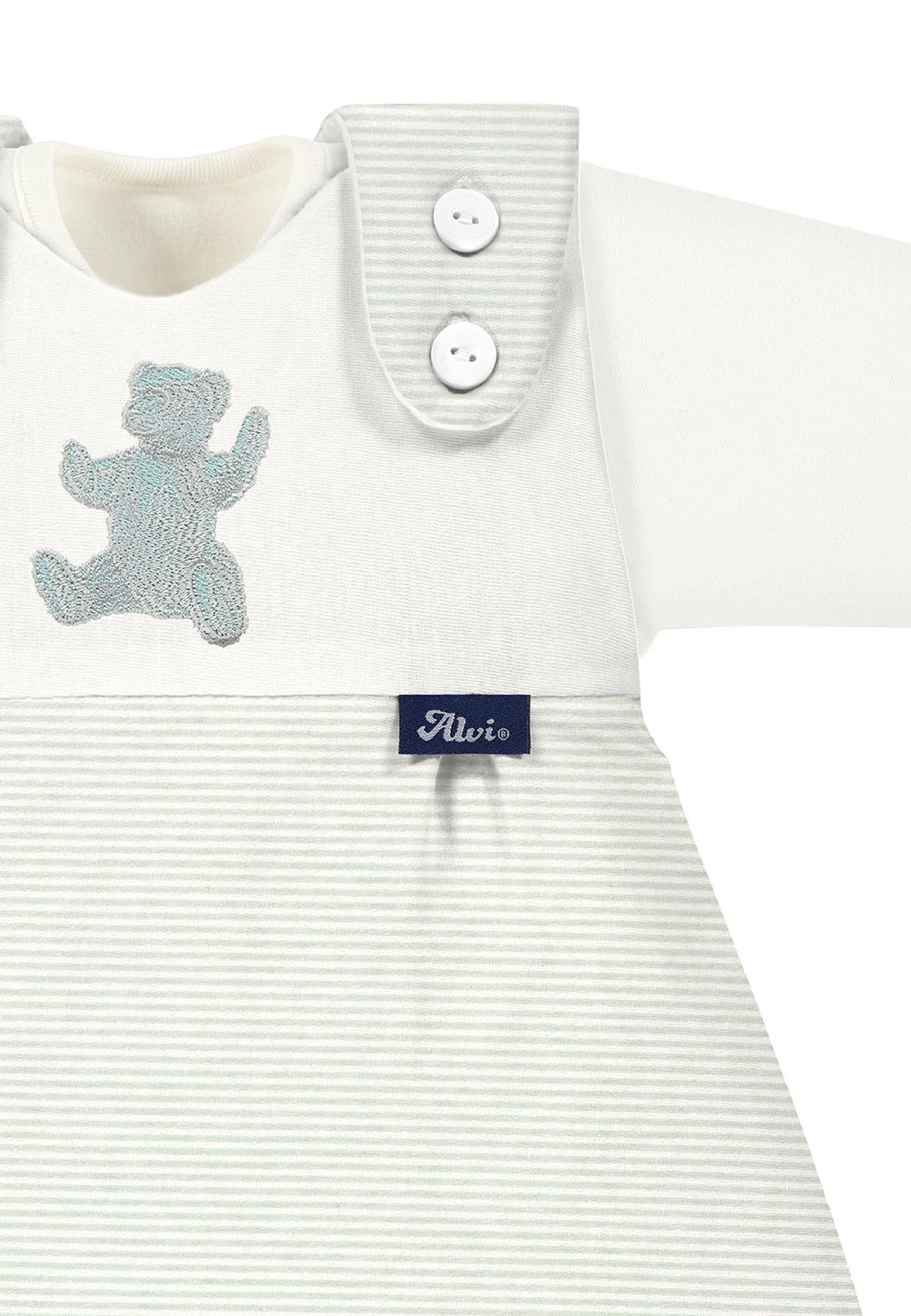 Baby-Mäxchen® 3tlg. (BIO Baumwolle) - Smoky Stripe
