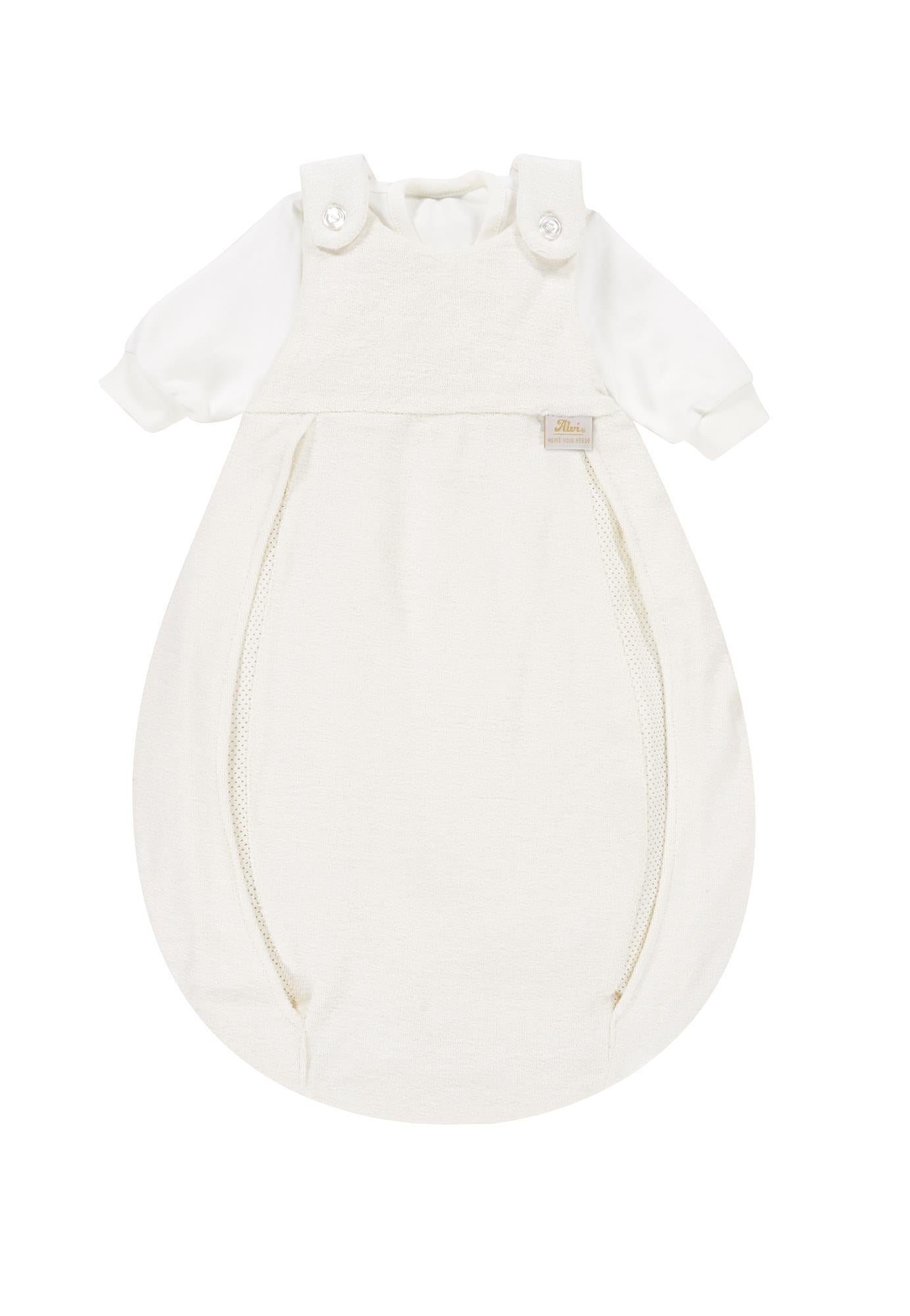 Baby-Mäxchen® mit Belüftungssystem 2tlg. Frottier - weiß