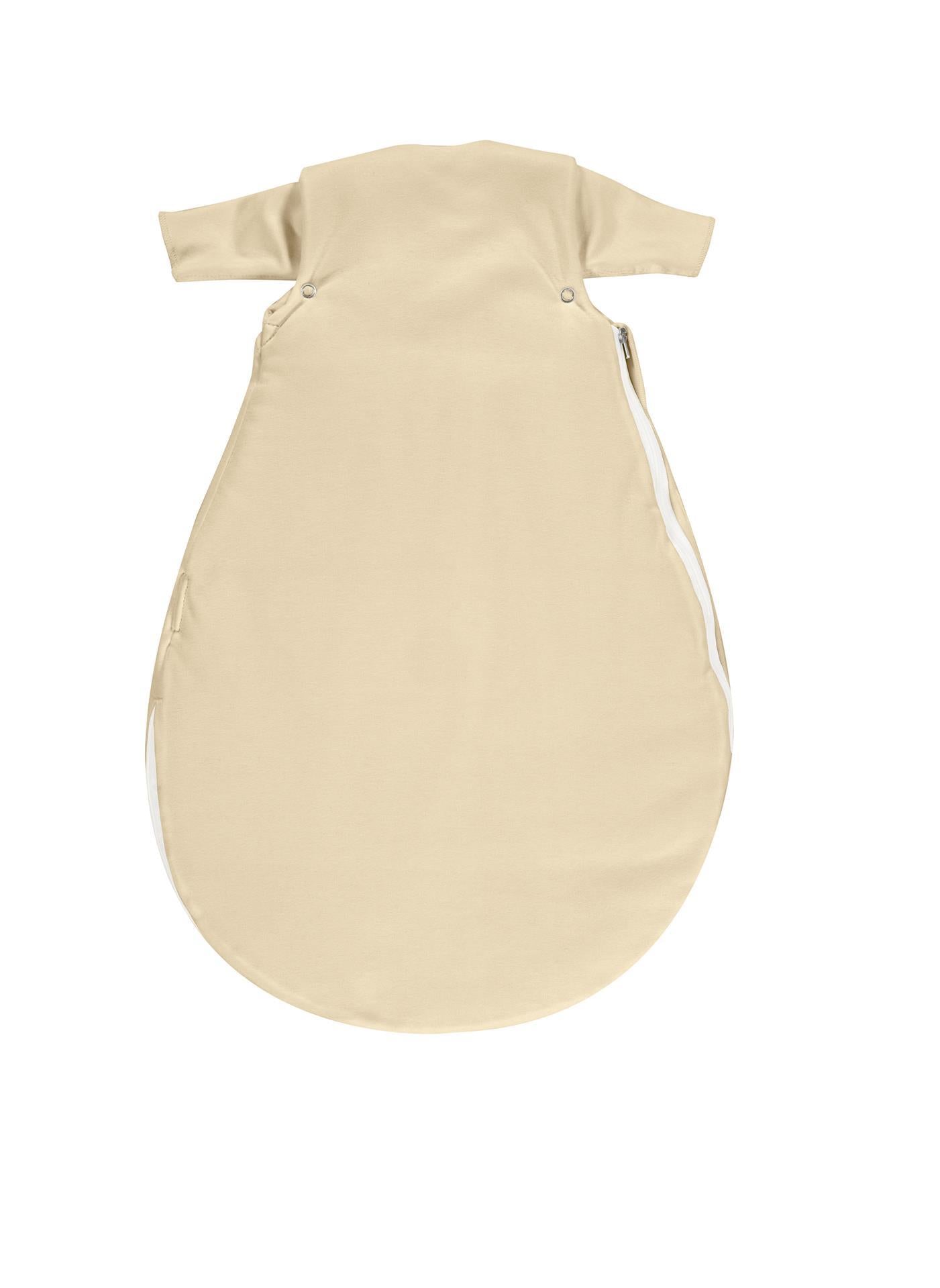 Frühchenschlafsack mit Innensack Interlock + Tuch, natur