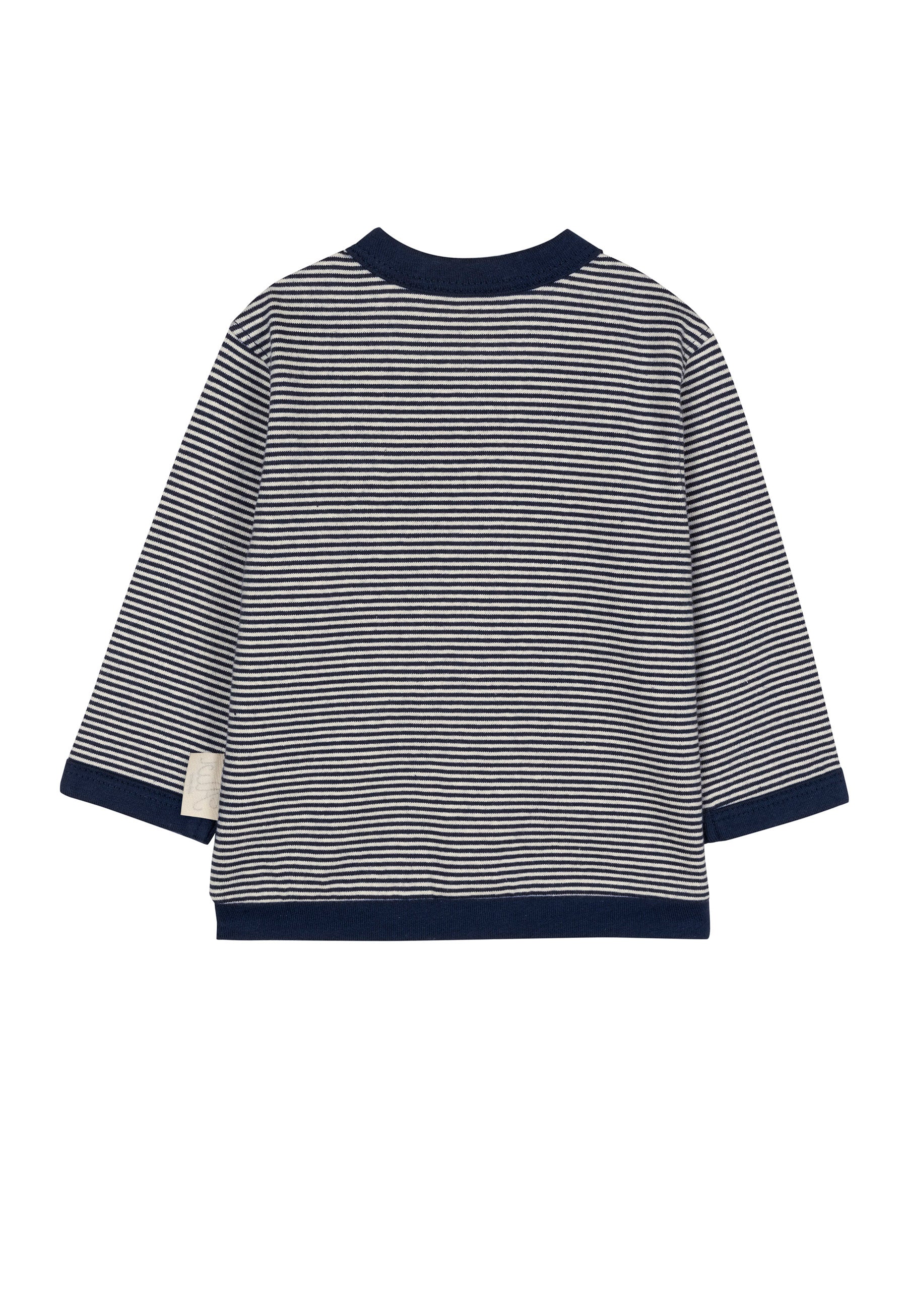 Cardigan - Black-White Stripe