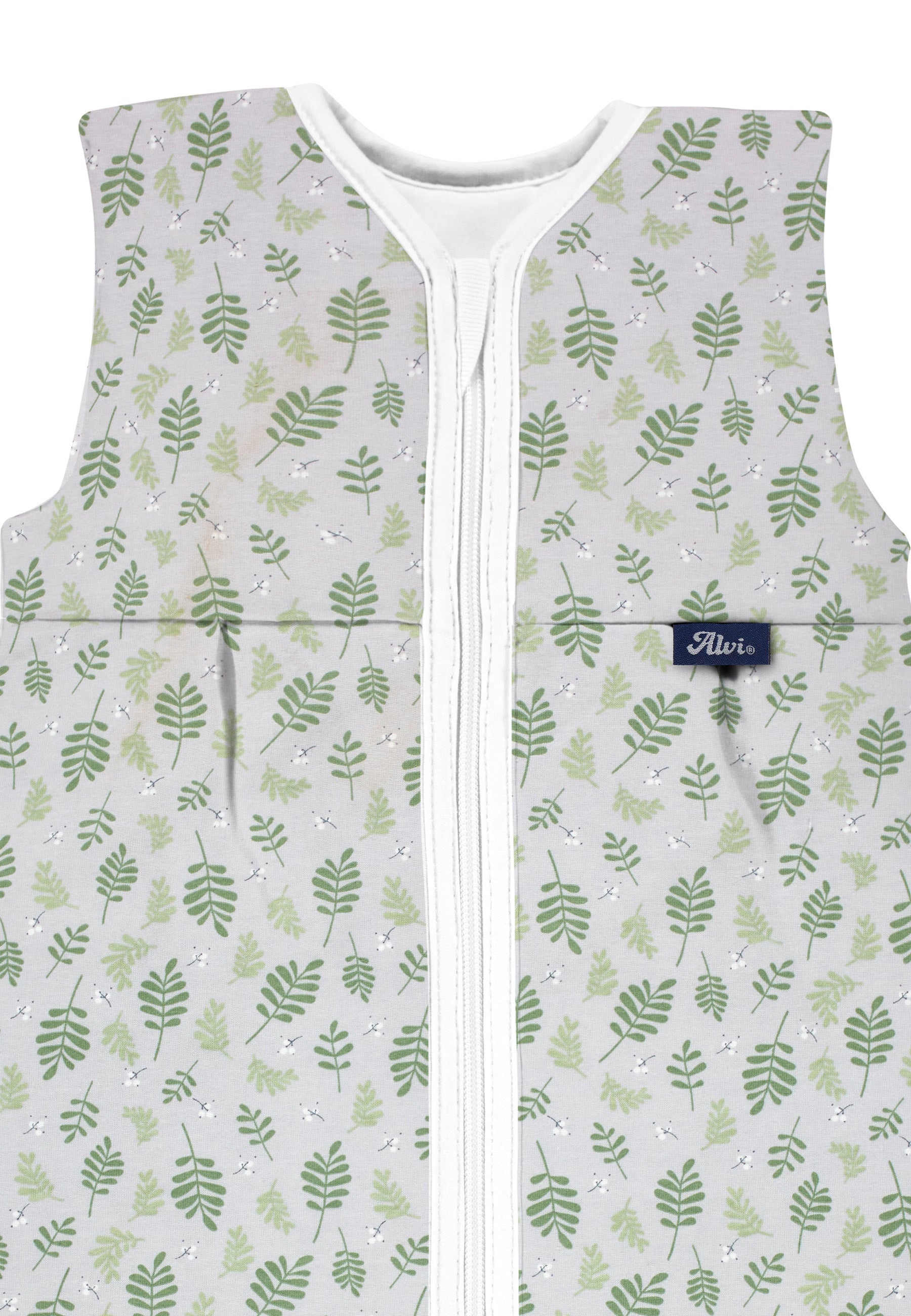 Kugelschlafsack Mäxchen Light (BIO Baumwolle) - Drifting Leaves