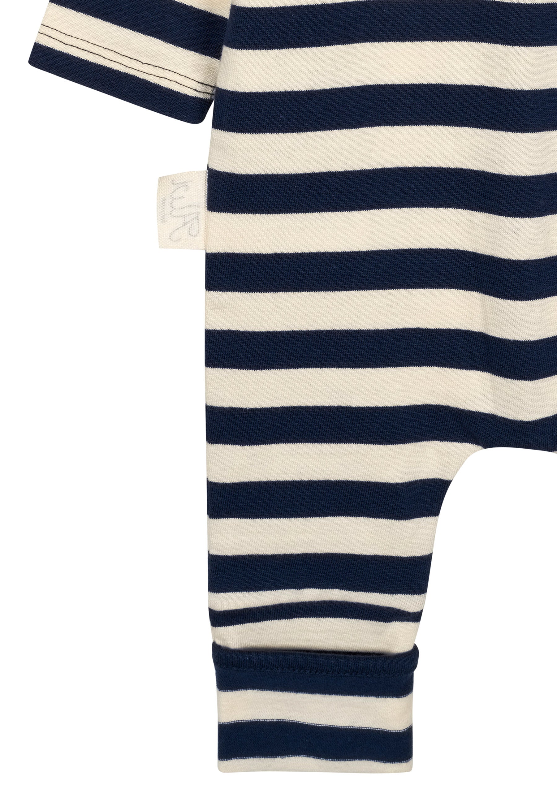 Strampler - Black Iris Stripe