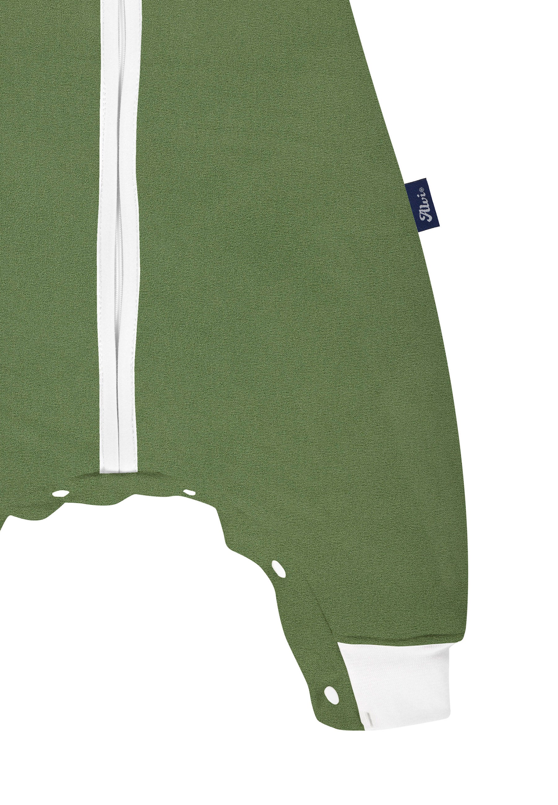 Schlafsack mit Beinen Special Fabric (BIO Baumwolle) - Felpa Nap green