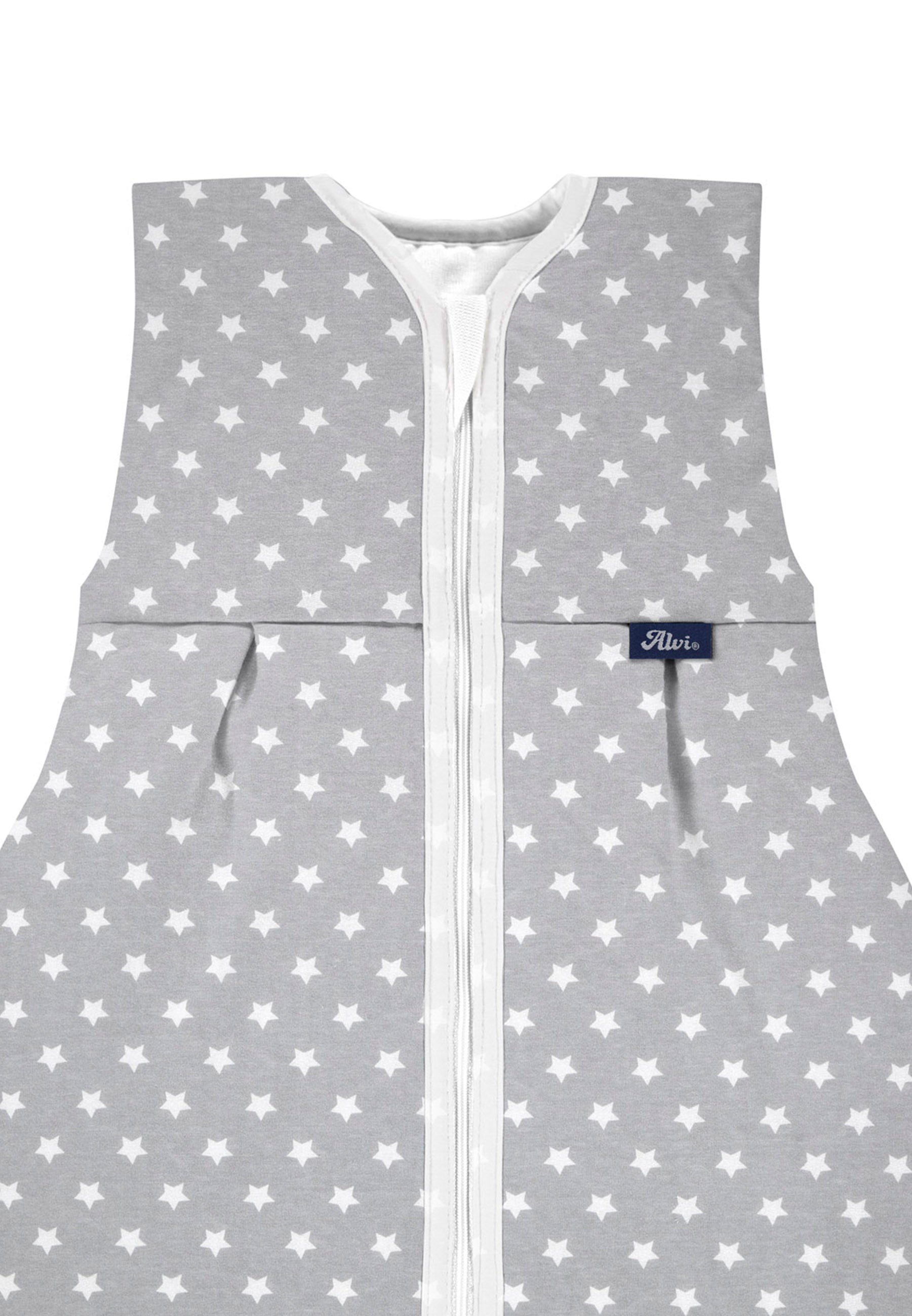 Kugelschlafsack Thermo - Stars silber